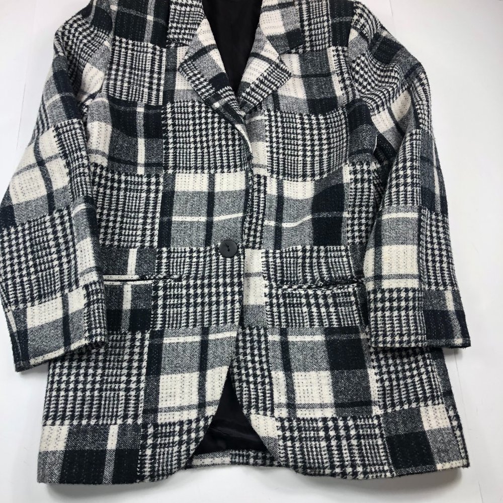 Ormond Vintage Oversized Patchwork Plaid Houndsto… - image 7